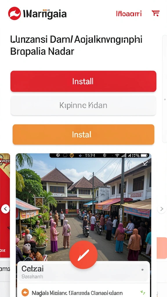 bara22 - Tangkapan layar menampilkan grafis yang memukau dari BARA22.