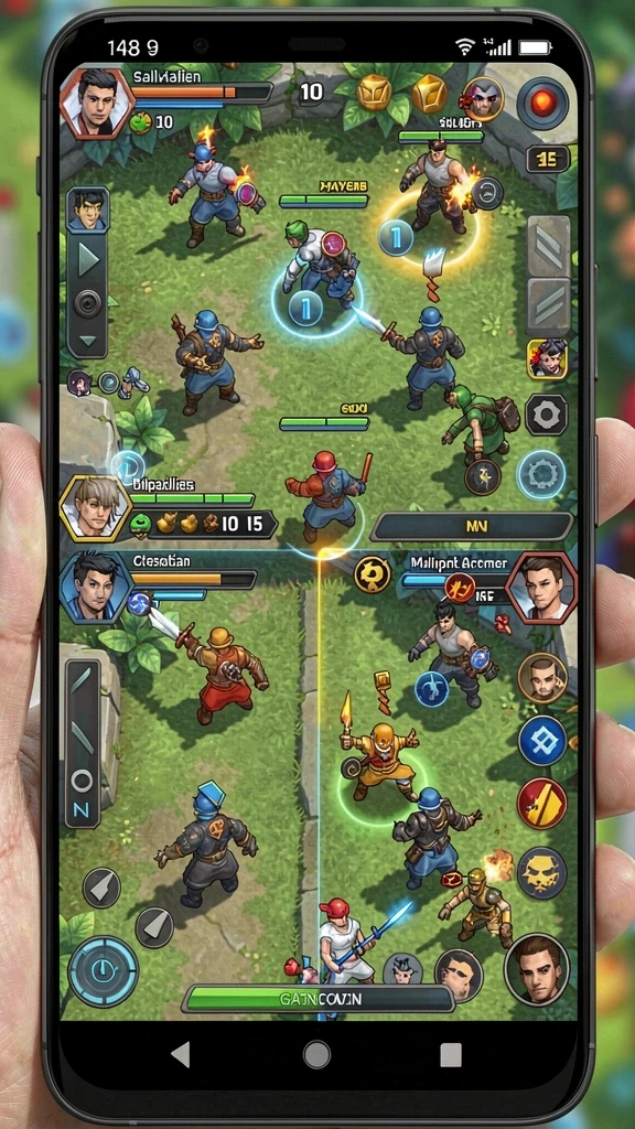 pf777 - Momen seru saat bermain multiplayer dengan teman.