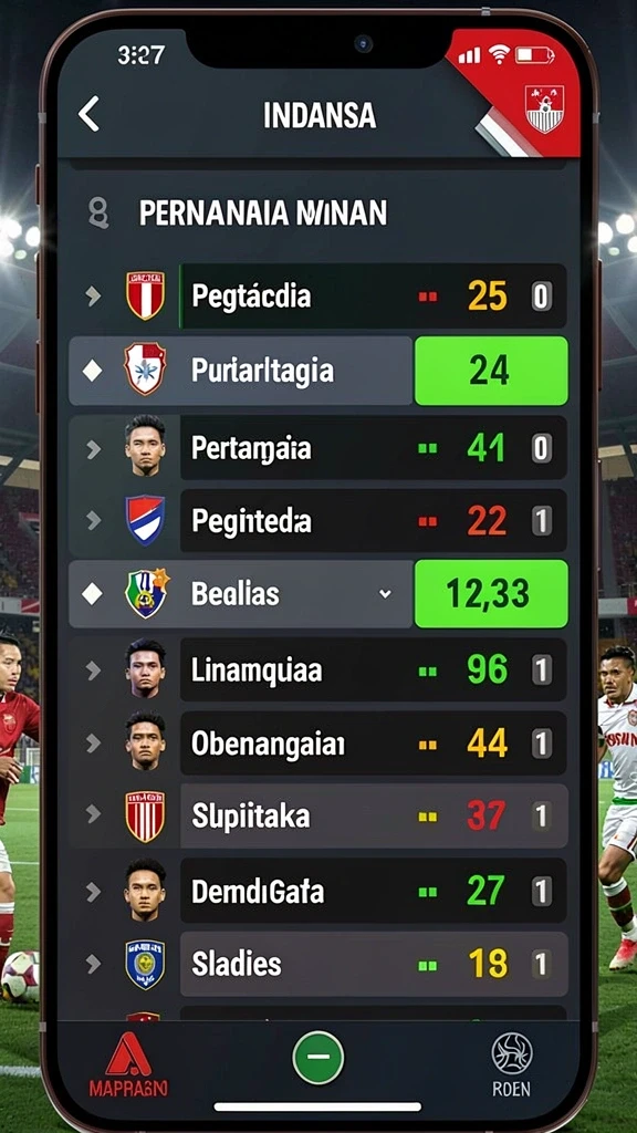 psg77 - Tangkapan layar menampilkan karakter menarik yang bisa dipilih.