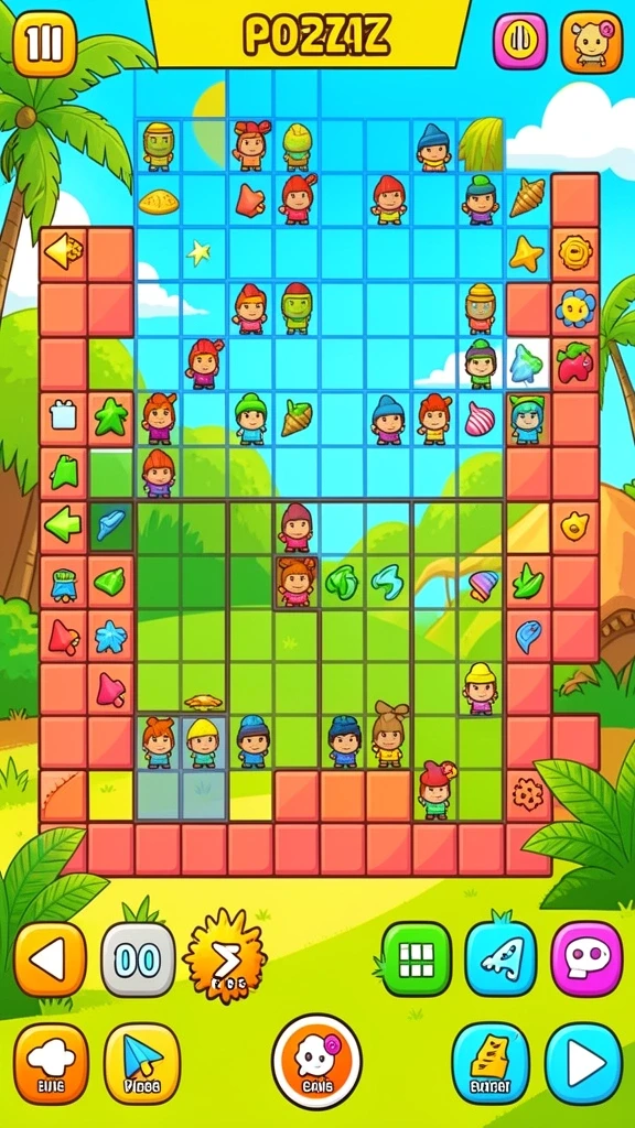 pt707 - Screenshot menampilkan menu karakter dengan kemampuan unik.