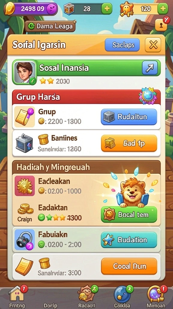 rajabandot - Fitur promosi dan turnamen yang mengundang pemain.