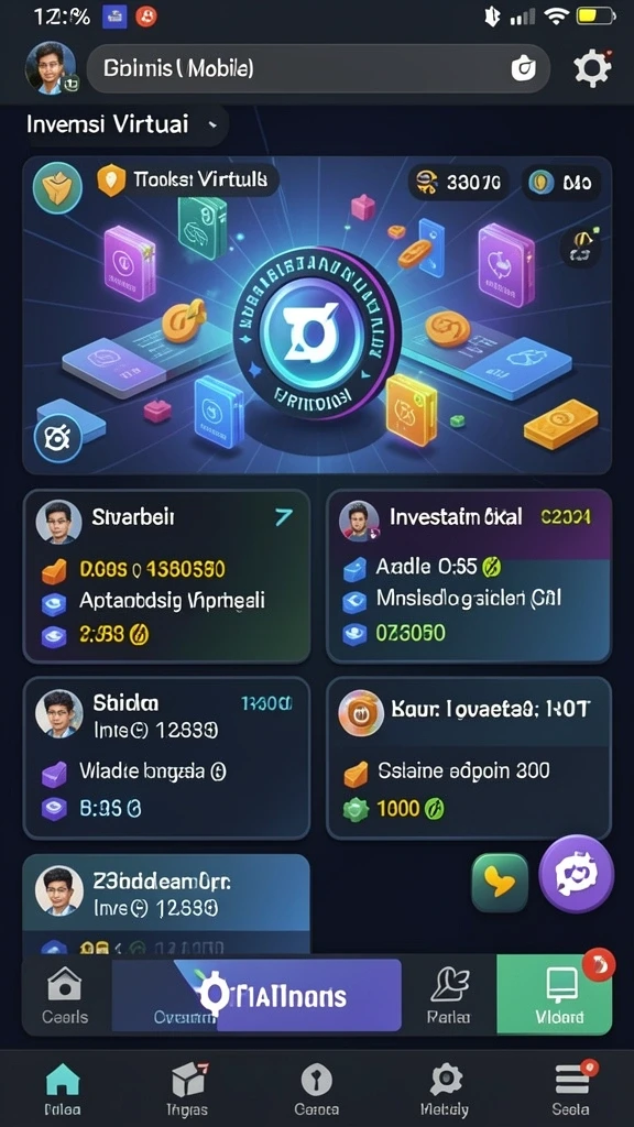 sinartogel - Tampilan antarmuka yang menarik dan modern.