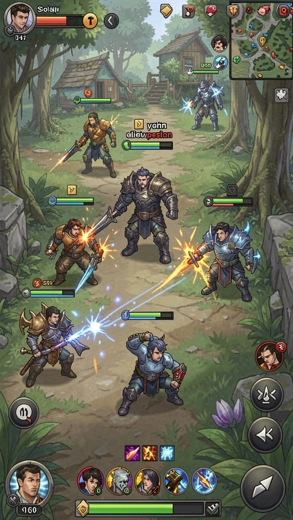 surgaplay - Screenshot menampilkan karakter ikonik dalam permainan.