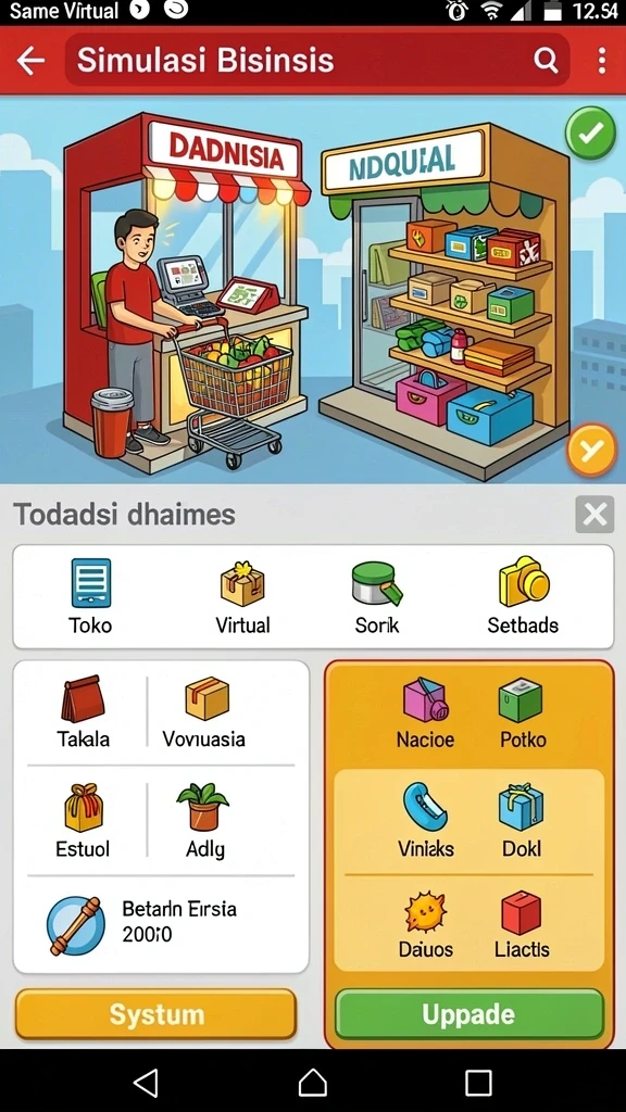 timnas4d - Tampilan antarmuka game dengan desain modern.