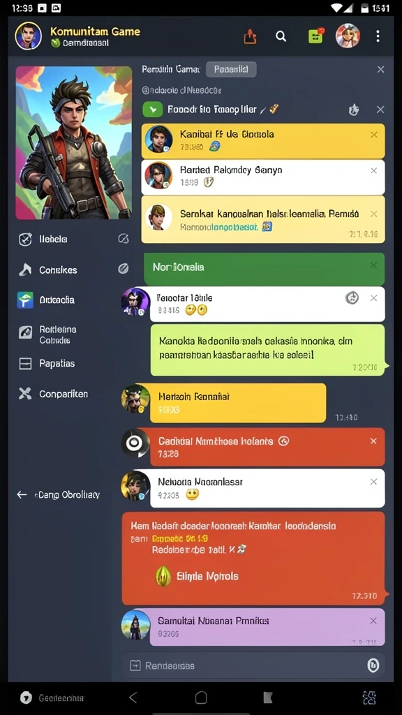zonawin777 - Tampilan menu utama yang user-friendly dan menarik.